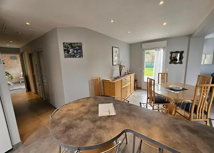 Gitedesdalles 3 Epis Avec Terrasse Vue Σπίτι διακοπών Grandes Dalles