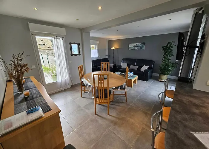 Gitedesdalles 3 Epis Avec Terrasse Vue Σπίτι διακοπών Grandes Dalles